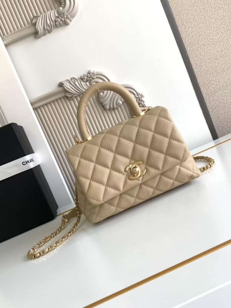 Ch**el top handle bags